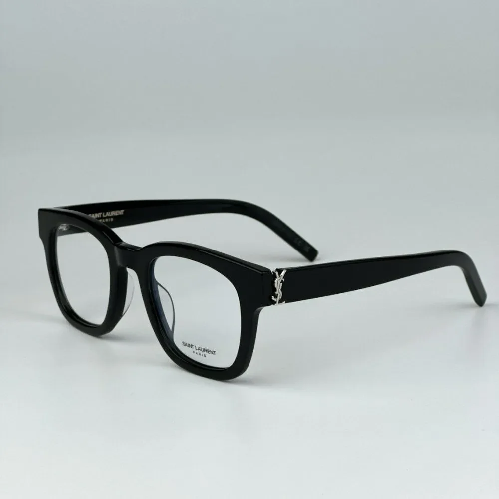 NEW Saint Laurent SLM124 OPT 001 Black Cat Eye Unisex Eyeglasses - Picture 6 of 11